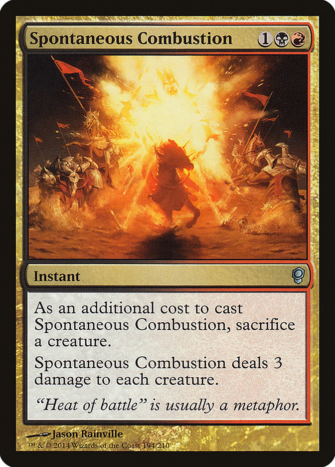 Spontaneous Combustion [Conspiracy] | Chromatic Games