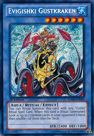 Evigishki Gustkraken [HA06-EN046] Secret Rare | Chromatic Games