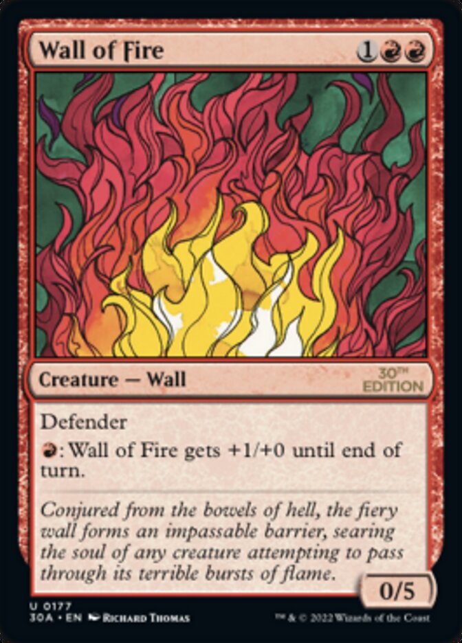 Wall of Fire [30th Anniversary Edition] | Chromatic Games