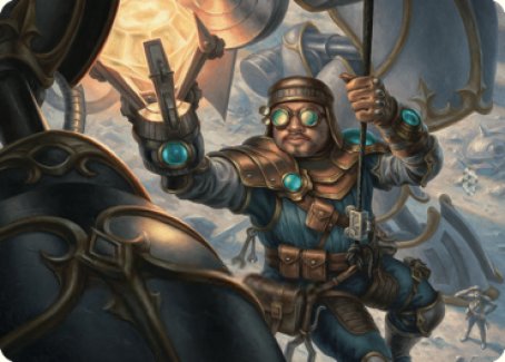 Powerstone Engineer Art Card [The Brothers' War Art Series] | Chromatic Games