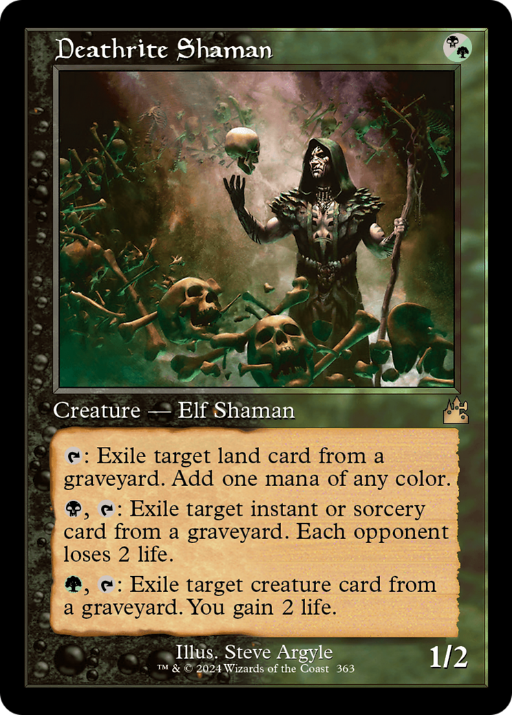 Deathrite Shaman (Retro Frame) [Ravnica Remastered] | Chromatic Games