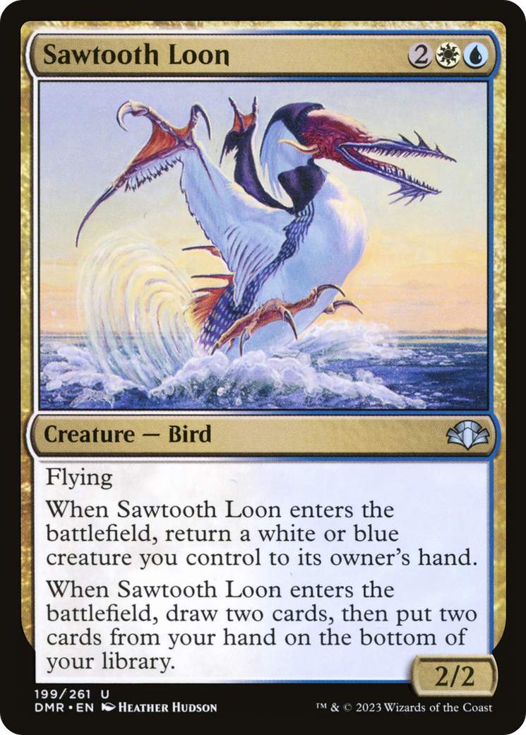 Sawtooth Loon [Dominaria Remastered] | Chromatic Games