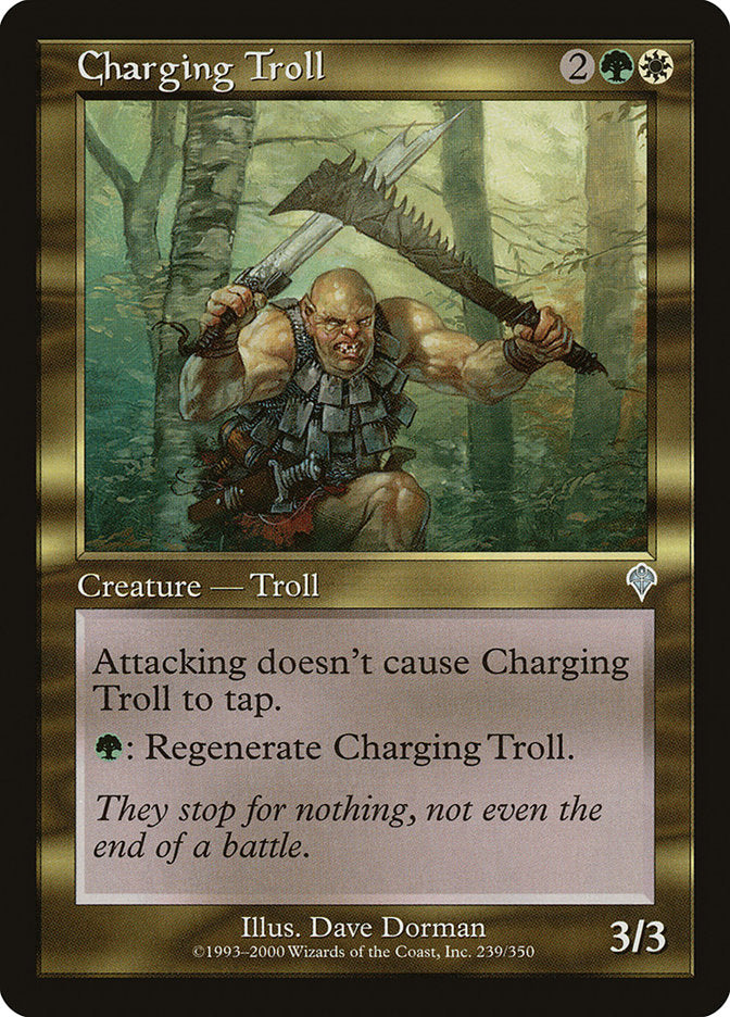 Charging Troll [Invasion] | Chromatic Games