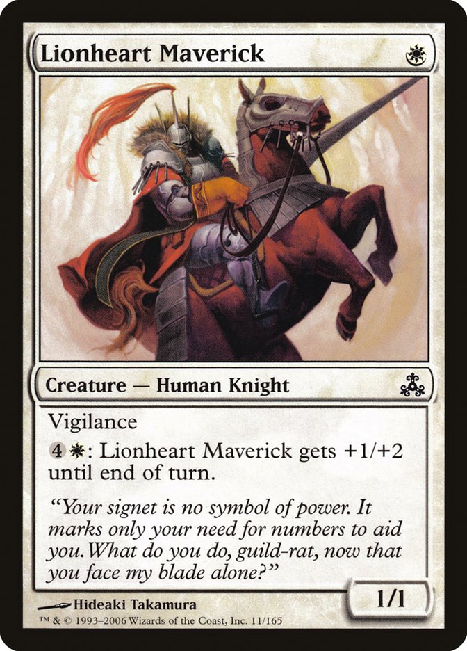 Lionheart Maverick [Guildpact] | Chromatic Games