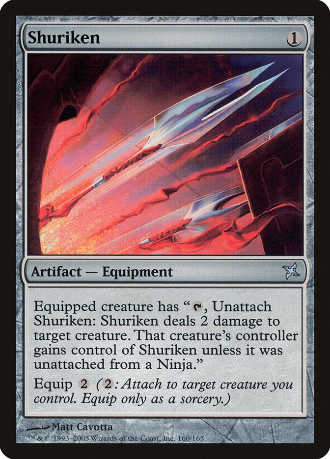Shuriken [Betrayers of Kamigawa] | Chromatic Games