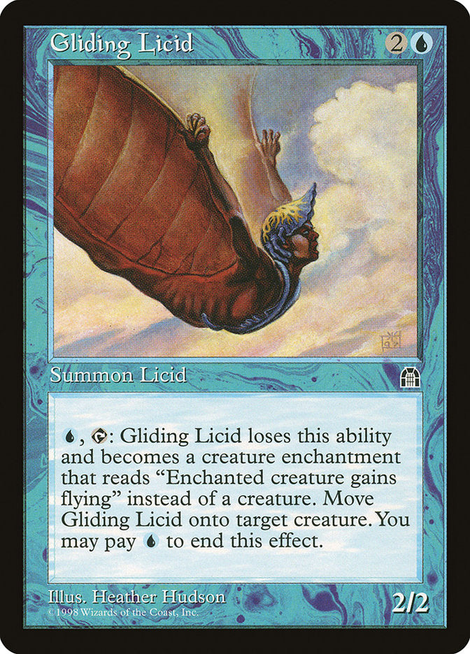 Gliding Licid [Stronghold] | Chromatic Games