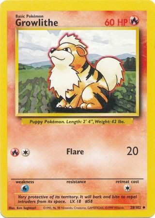 Growlithe [Base Set] | Chromatic Games