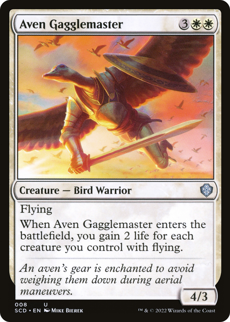 Aven Gagglemaster [Starter Commander Decks] | Chromatic Games