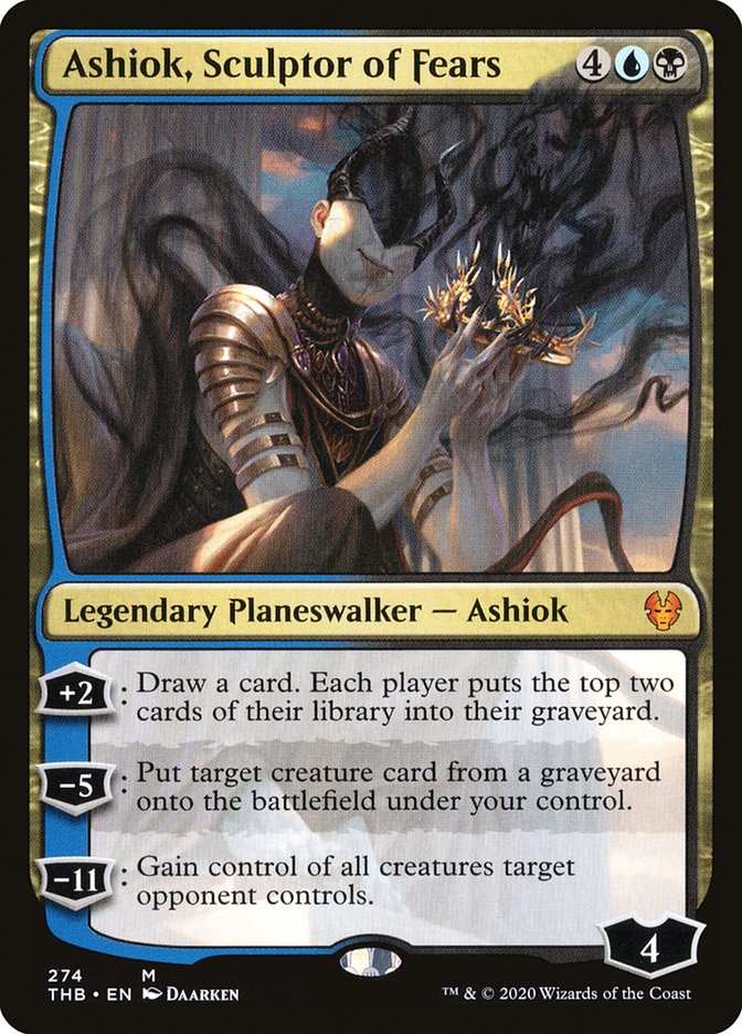 Ashiok, Sculptor of Fears [Theros Beyond Death] | Chromatic Games