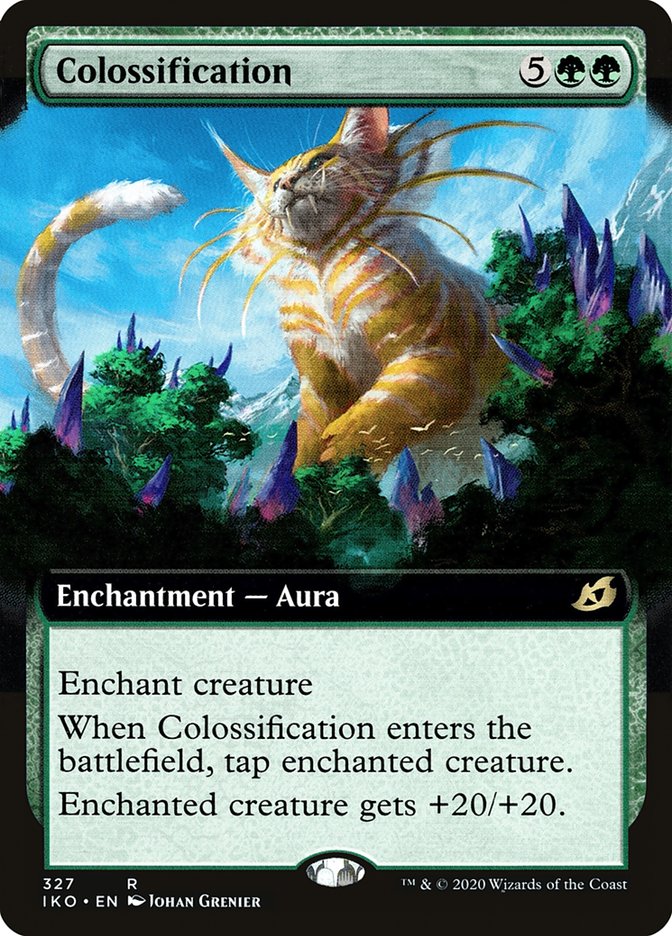 Colossification (Extended Art) [Ikoria: Lair of Behemoths] | Chromatic Games