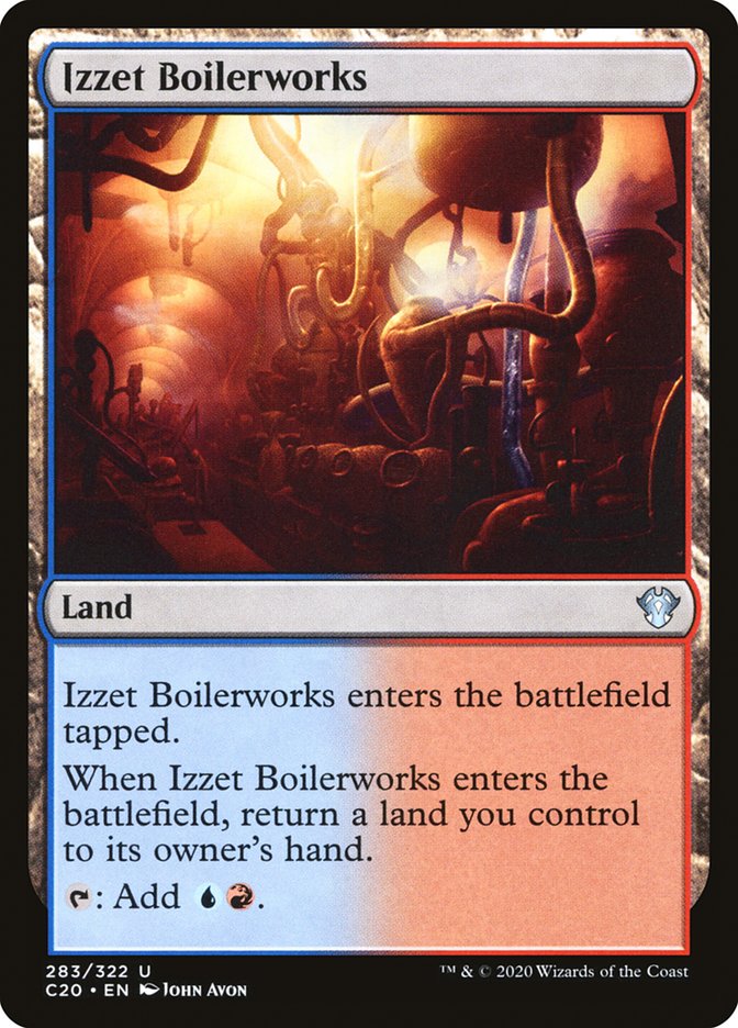 Izzet Boilerworks [Commander 2020] | Chromatic Games