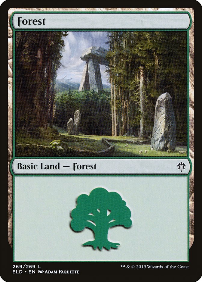 Forest (269) [Throne of Eldraine] | Chromatic Games