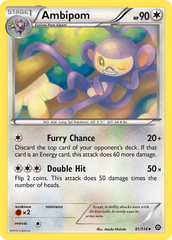 Ambipom (91/114) [XY: Steam Siege] | Chromatic Games