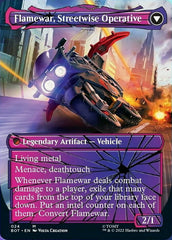 Flamewar, Brash Veteran // Flamewar, Streetwise Operative (Shattered Glass) [Transformers] | Chromatic Games