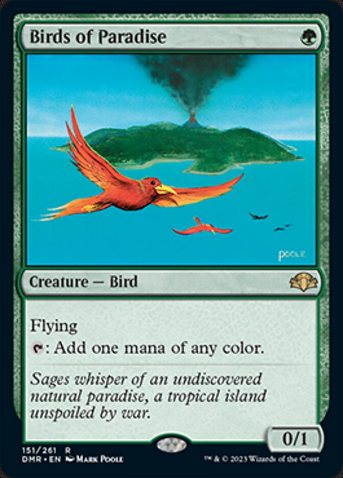 Birds of Paradise [Dominaria Remastered] | Chromatic Games