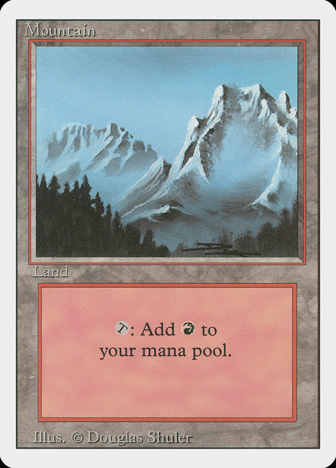 Mountain (Snow Top / Highest Point on Right) [Revised Edition] | Chromatic Games