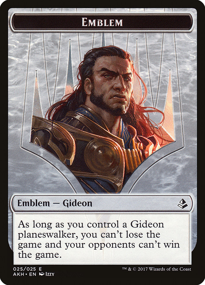 Gideon of the Trials Emblem [Amonkhet Tokens] | Chromatic Games