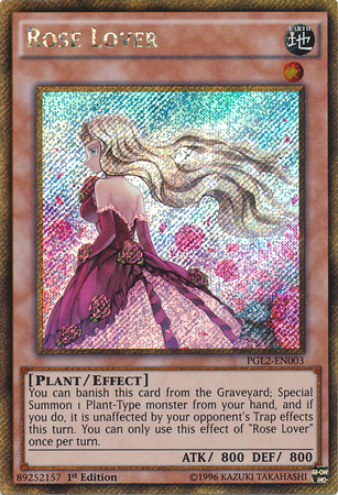 Rose Lover [PGL2-EN003] Gold Secret Rare | Chromatic Games