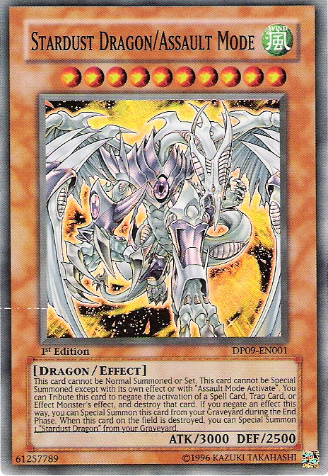 Stardust Dragon/Assault Mode [DP09-EN001] Super Rare | Chromatic Games