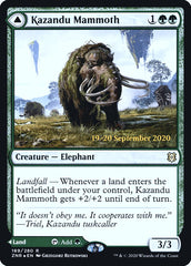 Kazandu Mammoth // Kazandu Valley [Zendikar Rising Prerelease Promos] | Chromatic Games