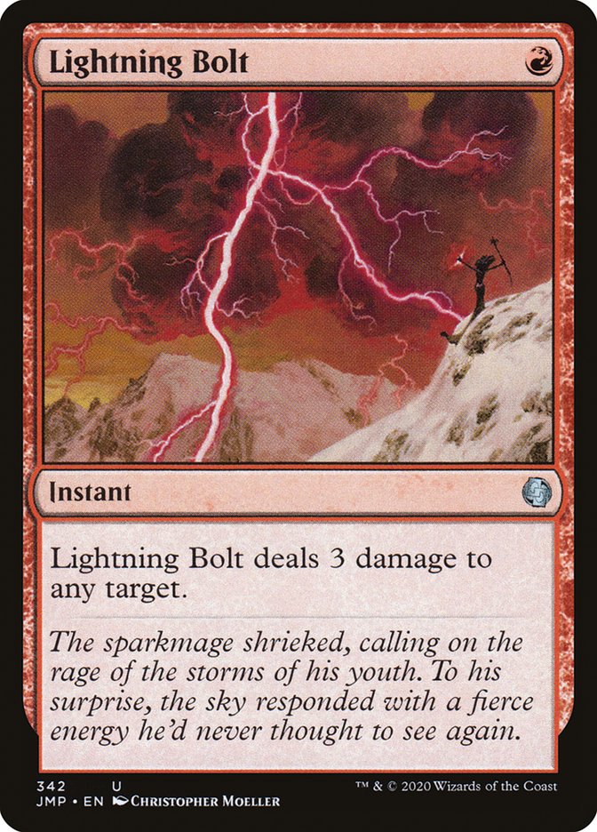 Lightning Bolt [Jumpstart] | Chromatic Games