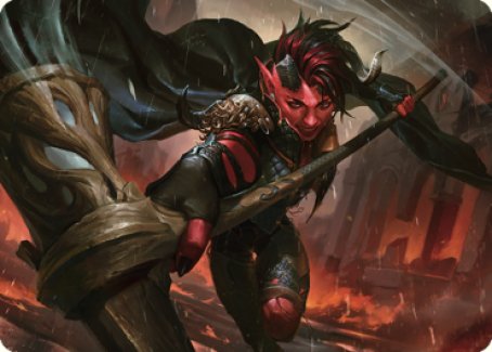 Karlach, Fury of Avernus Art Card (34) [Commander Legends: Battle for Baldur's Gate Art Series] | Chromatic Games