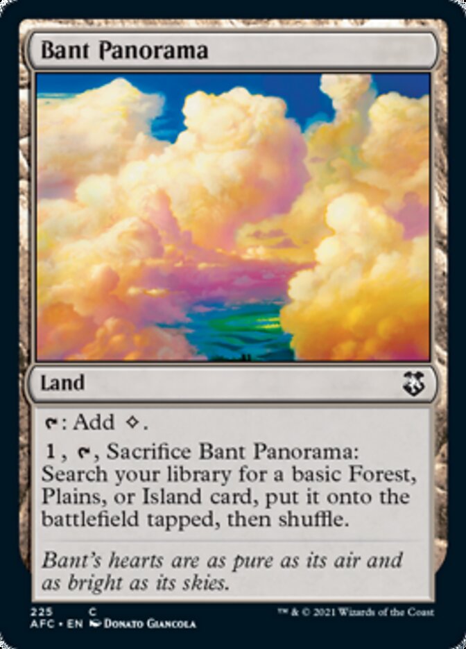 Bant Panorama [Dungeons & Dragons: Adventures in the Forgotten Realms Commander] | Chromatic Games