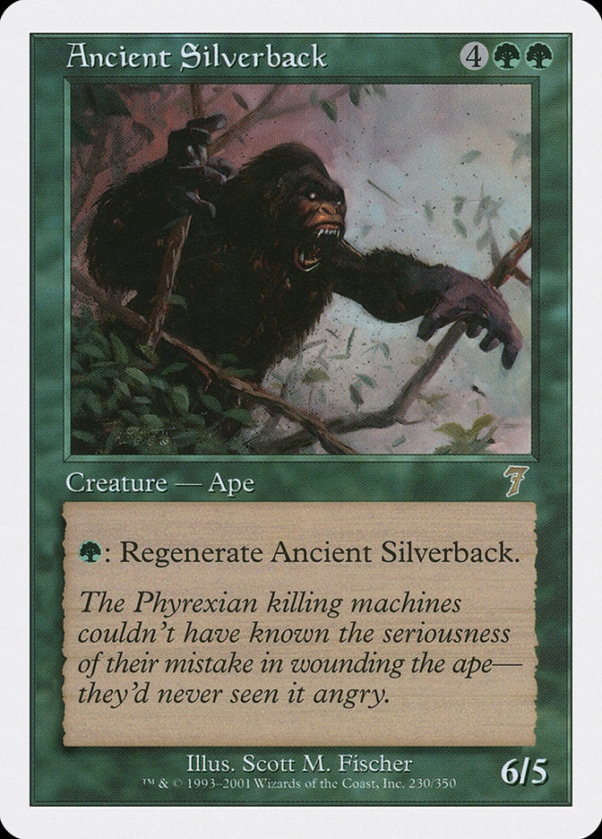 Ancient Silverback [Seventh Edition] | Chromatic Games