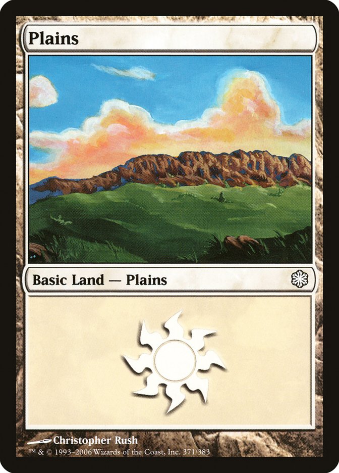 Plains (371) [Coldsnap Theme Decks] | Chromatic Games