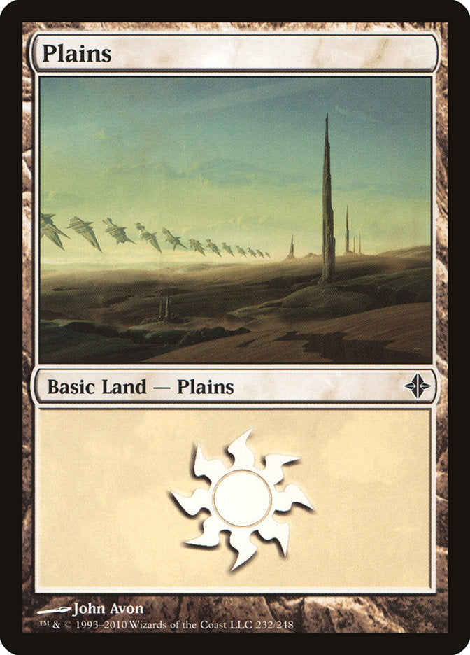 Plains (232) [Rise of the Eldrazi] | Chromatic Games