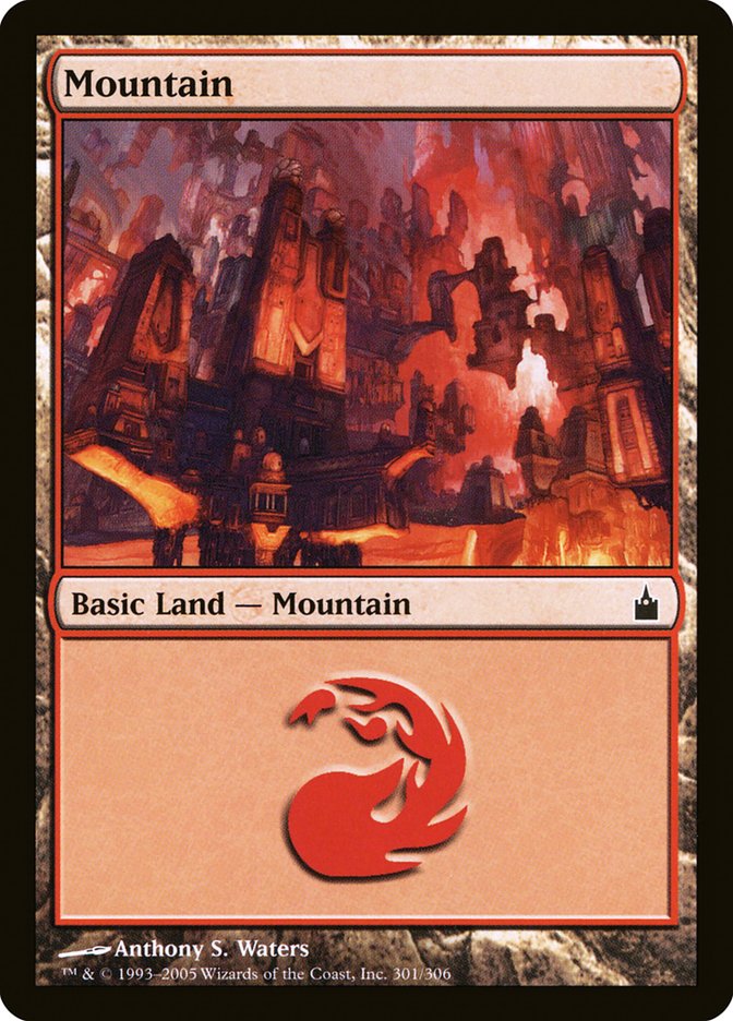 Mountain (301) [Ravnica: City of Guilds] | Chromatic Games