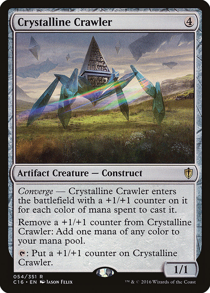 Crystalline Crawler [Commander 2016] | Chromatic Games