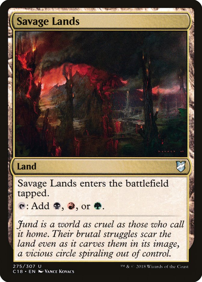Savage Lands [Commander 2018] | Chromatic Games