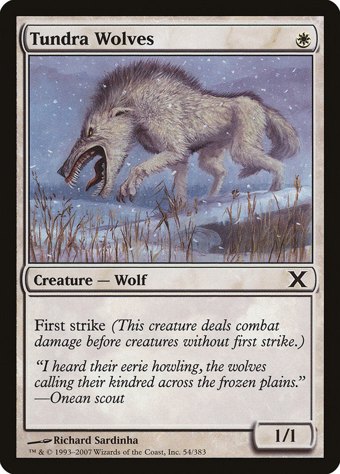 Tundra Wolves [Tenth Edition] | Chromatic Games