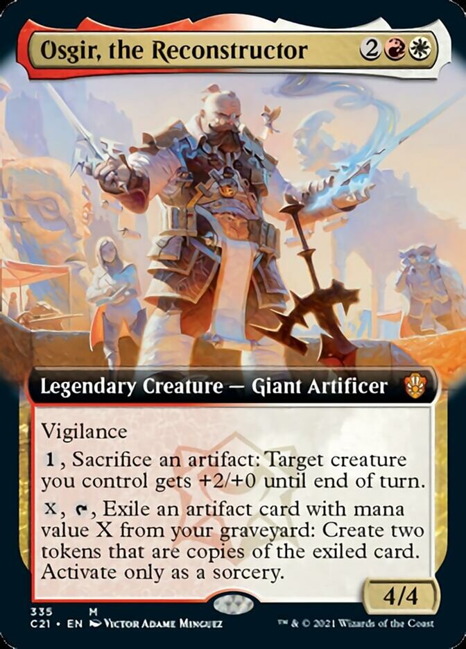 Osgir, the Reconstructor (Extended Art) [Commander 2021] | Chromatic Games