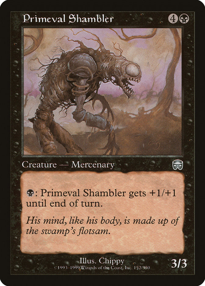 Primeval Shambler [Mercadian Masques] | Chromatic Games