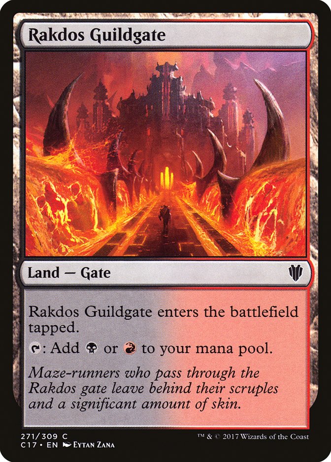 Rakdos Guildgate [Commander 2017] | Chromatic Games