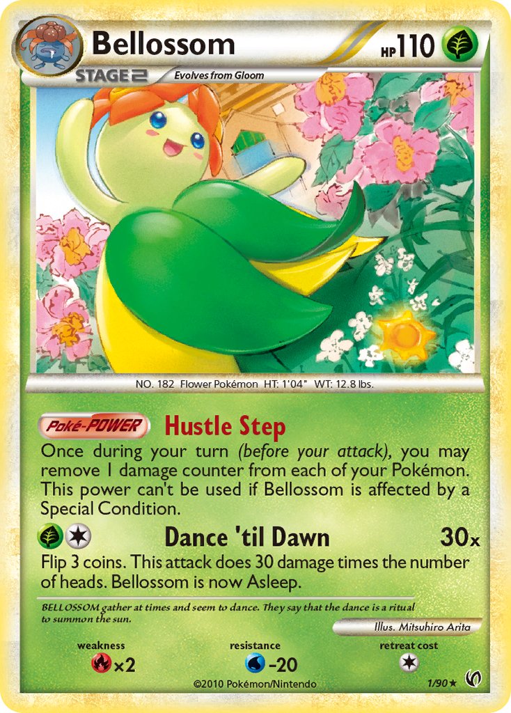 Bellossom (HGSS Undaunted) [Theme Deck Exclusives] | Chromatic Games