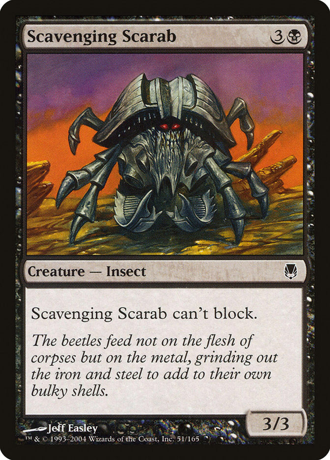 Scavenging Scarab [Darksteel] | Chromatic Games