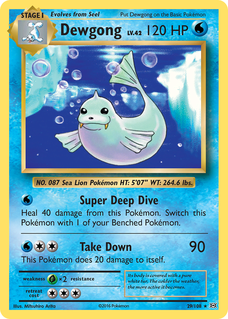 Dewgong [Evolutions] | Chromatic Games