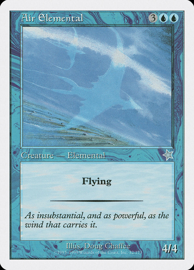 Air Elemental [Starter 1999] | Chromatic Games