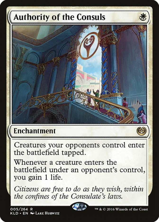 Authority of the Consuls (Promo Pack) [Kaladesh Promos] | Chromatic Games