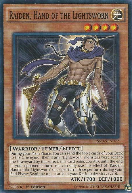 Raiden, Hand of the Lightsworn [SR02-EN022] Common | Chromatic Games