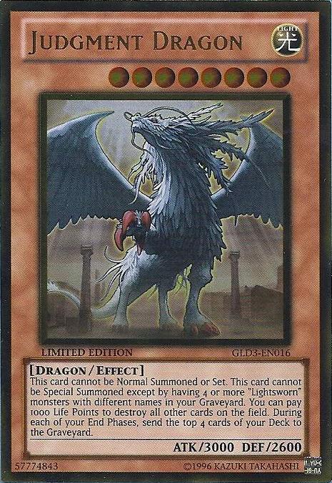 Judgment Dragon [GLD3-EN016] Gold Rare | Chromatic Games