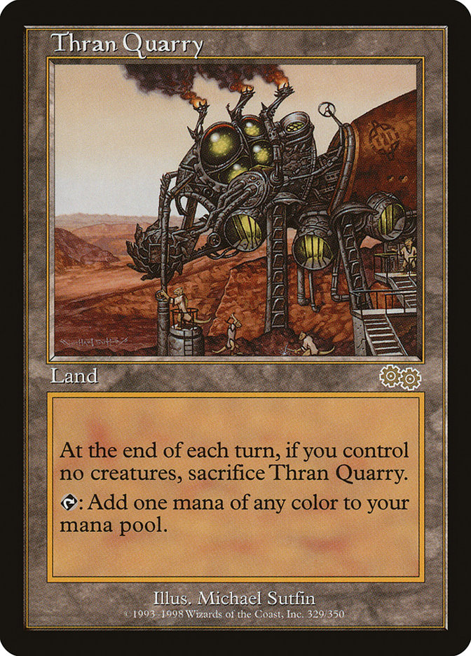 Thran Quarry [Urza's Saga] | Chromatic Games