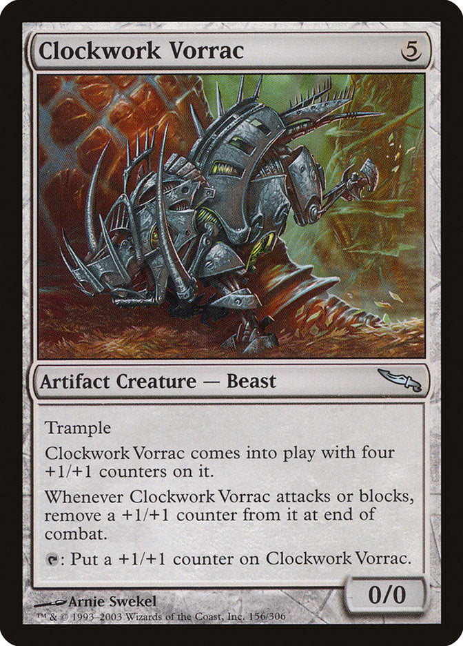 Clockwork Vorrac [Mirrodin] | Chromatic Games