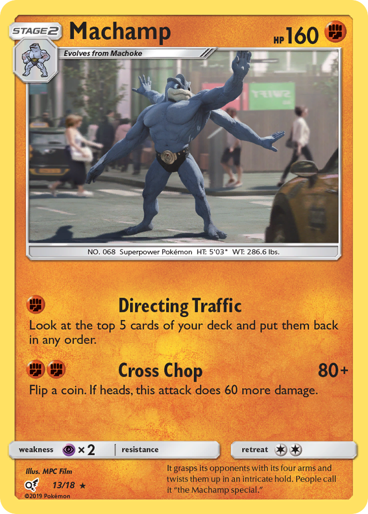 Machamp [Detective Pikachu] | Chromatic Games