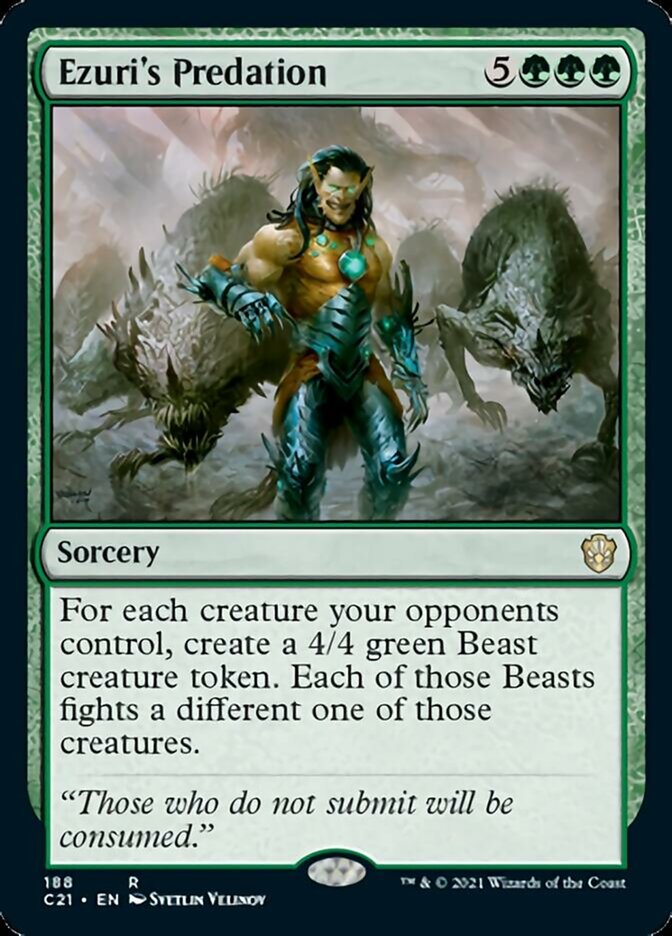 Ezuri's Predation [Commander 2021] | Chromatic Games