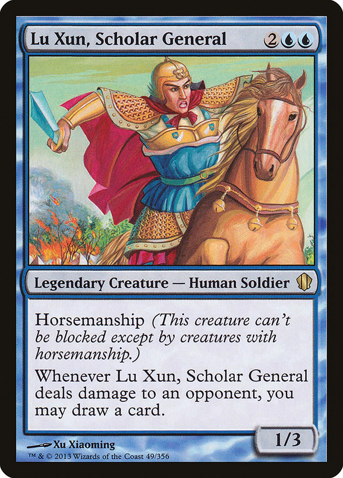 Lu Xun, Scholar General [Commander 2013] | Chromatic Games