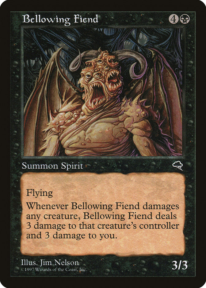 Bellowing Fiend [Tempest] | Chromatic Games